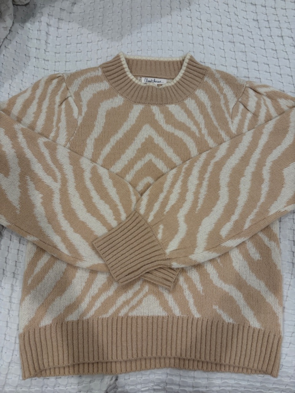 Cloud Chaser• Zebra Print Sweater